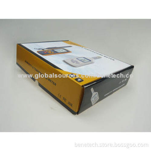 Humidity/Temperature Meter, Humidity/Dew Point and Humidity/Wet Bulb, Low-battery Indication